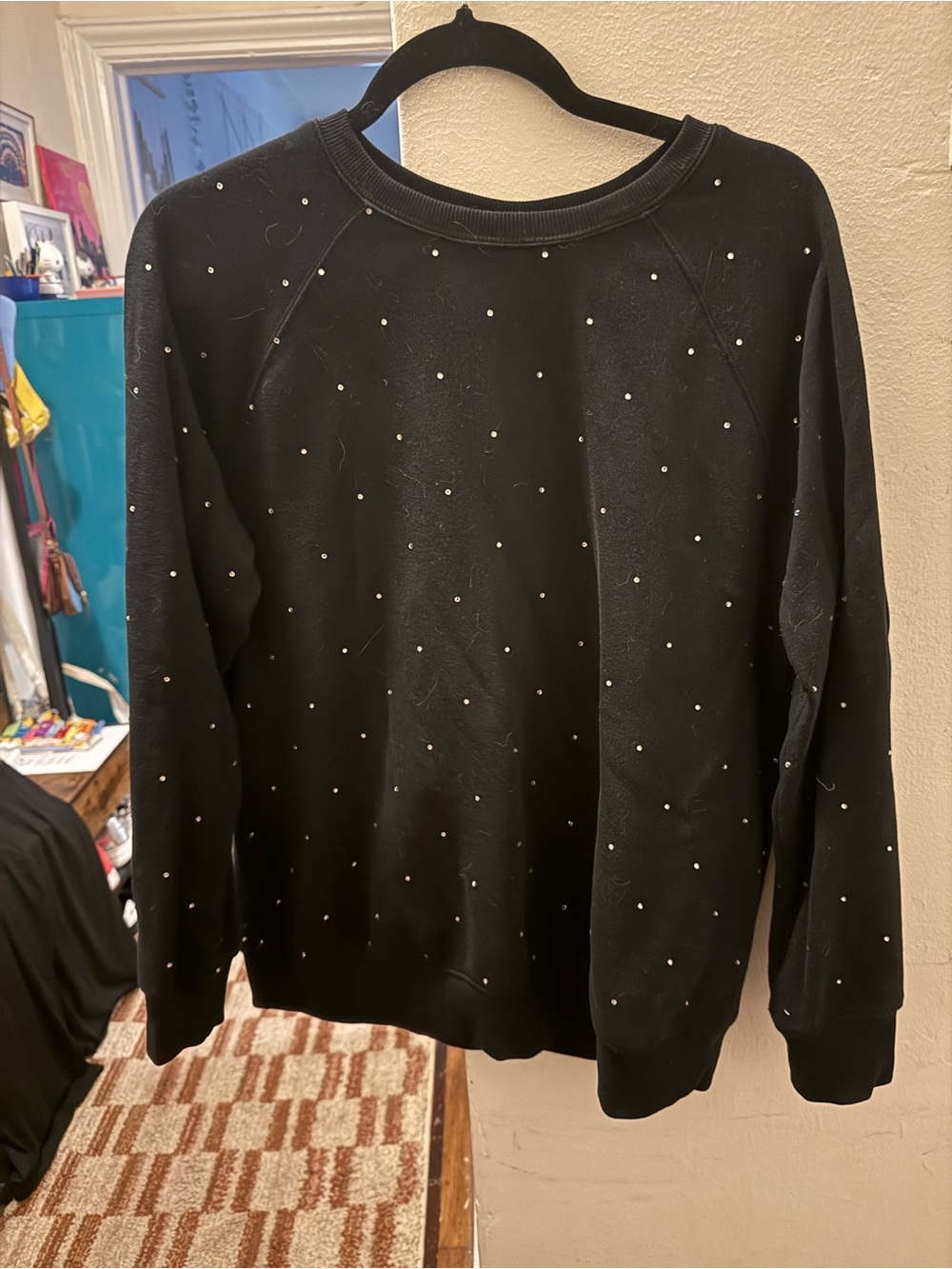 Torrid Black Rhinestone Sweat Sets